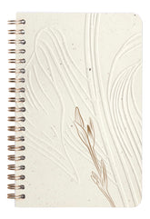 Clairefontaine Tulip Paper Collection 813071C Spiral Notebook with Tulip/Nature/Floral Motif 11 x 17 cm 100 Pages Dotted/Dots Ivory Paper 90 g